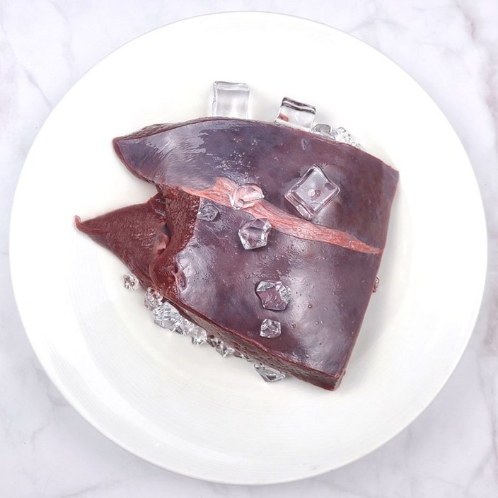 한우소간 1kg 생간 강아지 수제간식 만들기 생물냉동 한우소간 1kg 생간 강아지 수제간식 만들기 생물냉동