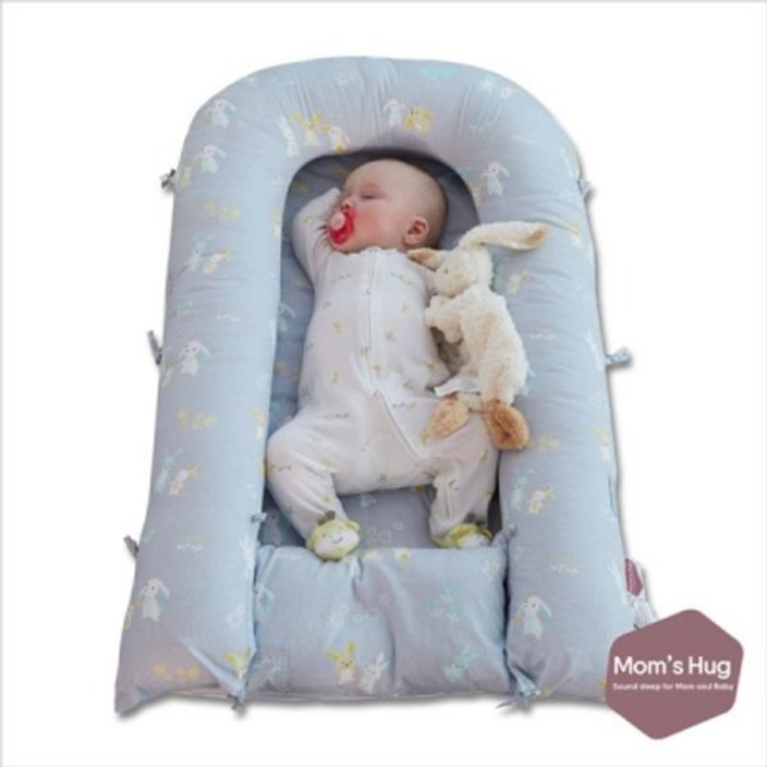 맘스허그 아기 바디필로우 뒤집기방지쿠션, 아기베개