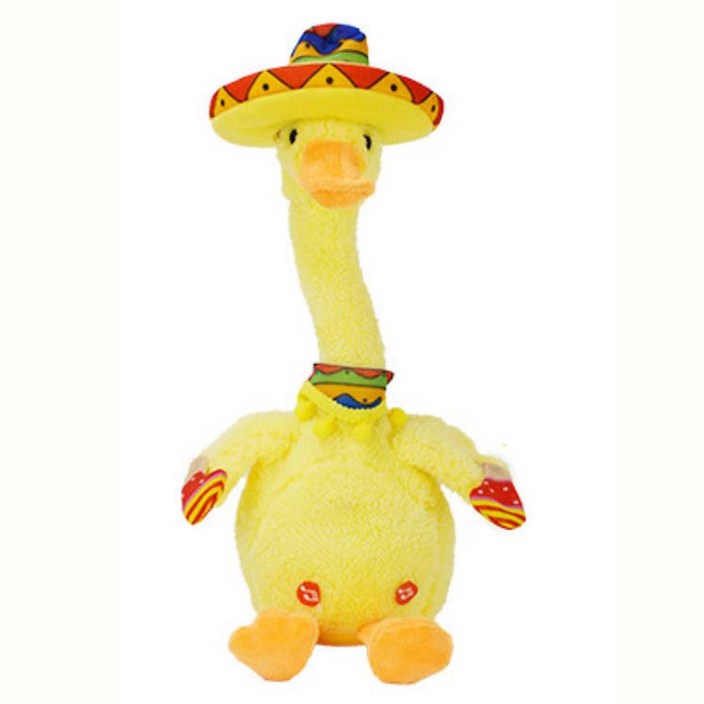 MJS JOYFUL 춤추는 선인장 인형 말따라하는, 녹음기능 조절 가능, 노래재생 ,, B-12, 1개