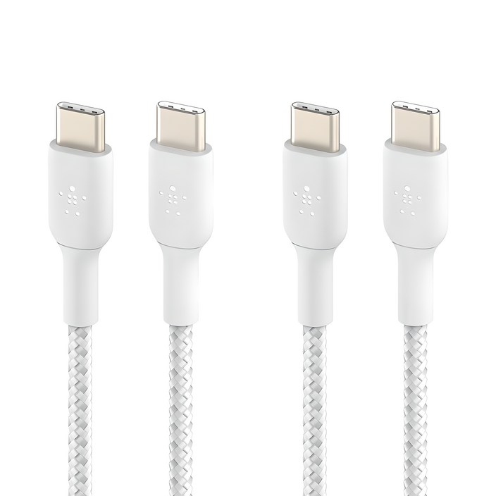 벨킨 BoostCharge 브레이디드 USB C타입C타입 고속 충전케이블 CAB004bt2MWH 벨킨 BoostCharge 브레이디드 USB C타입C타입 고속 충전케이블 CAB004bt2MWH