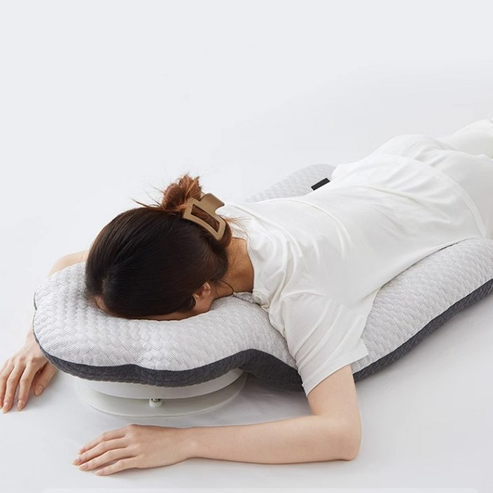 엘문도 엎드려자는베개 엎드려쿠션 수면 쿠션 베개