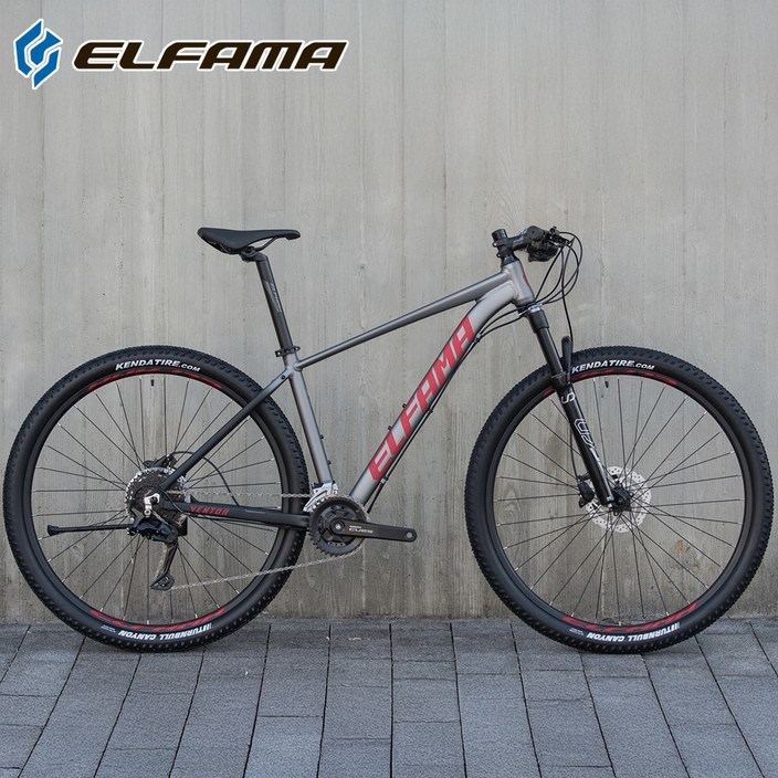 엘파마 벤토르 V4 / 입문용 MTB 자전거, 1개, 1083cm, 스모크그레이 / M (29인치)