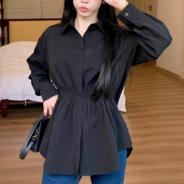 B172-5 아티셀 빅사이즈여성의류 봄가을 블라우스 44-120