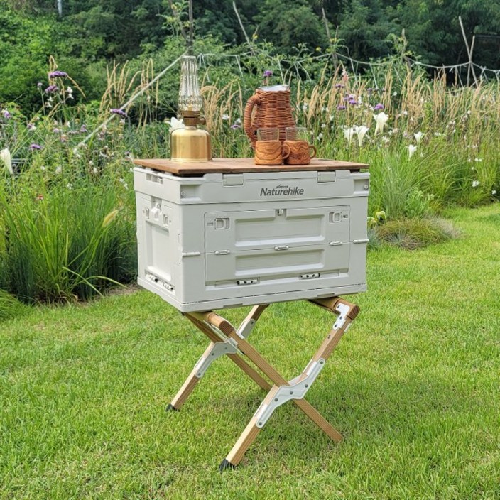 네이처하이크 슈퍼 우드 쿨러 스탠드, 애쉬