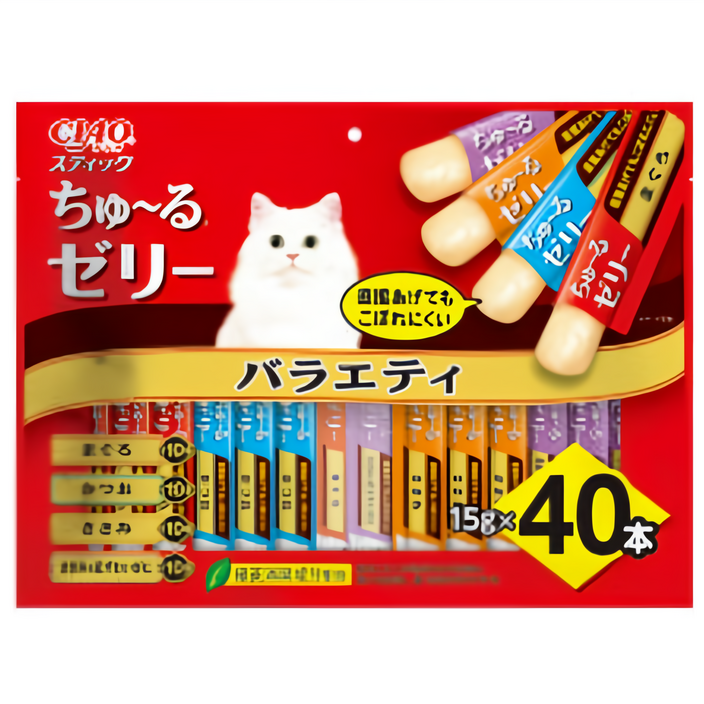 이나바 챠오스틱 버라이어티 고양이간식