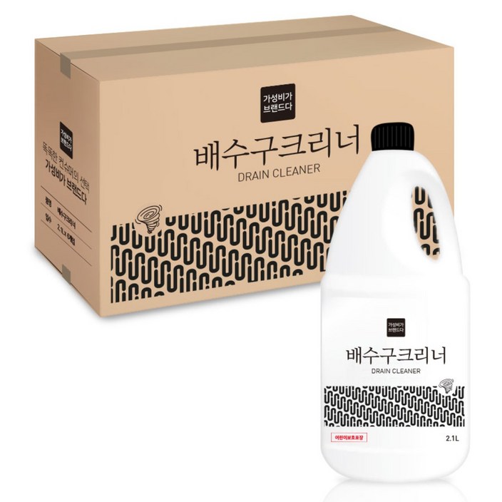 가성비가브랜드다 배수구 클리너 / 배수관 하수구 싱크대크리너 세정제 청소세제