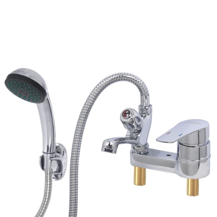 국산 세면샤워수전 세면 샤워겸용 세면대수전 수도꼭지 욕실수전 화장실 수도 샤워기