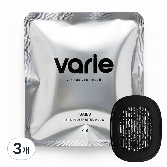 바리에 차량용 방향제 리필 베이, 생제르망 딥디크 케이스 호환 가능, 3개, 딥디크 호환 베이