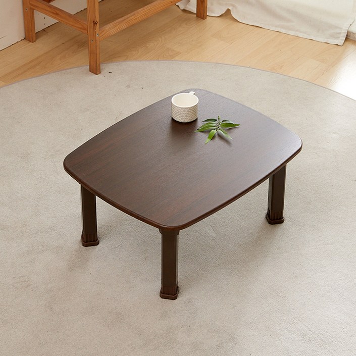 비앤홈 국내 제작 미니 라운드 다용도상, 단일색상