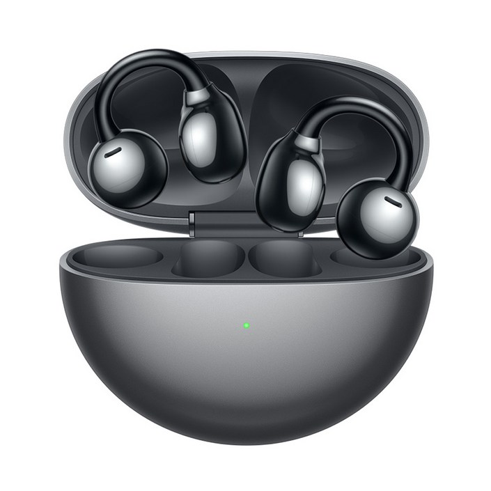 화웨이 FreeClip 블루투스 오픈형 이어폰, T0017, 블랙