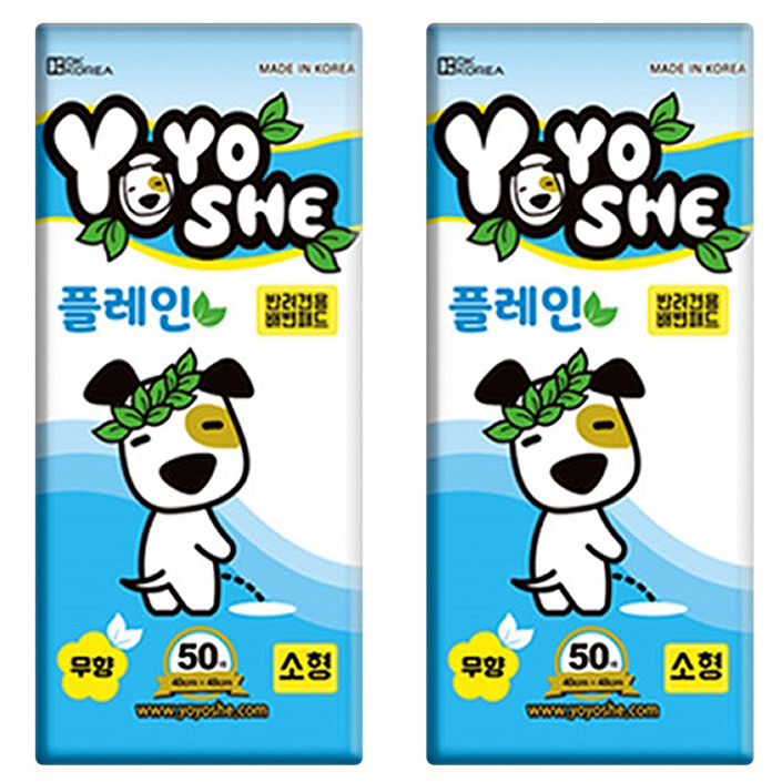 요요쉬 강아지 플레인 배변패드 무향