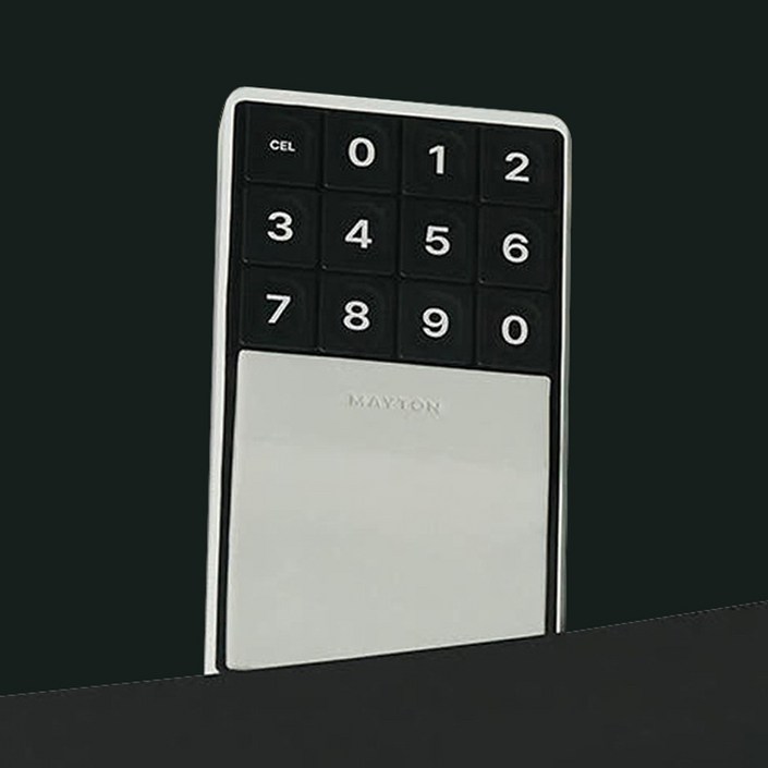 메이튼 차량용 대쉬보드 안심번호 노드N 주차번호판, 1개, 화이트