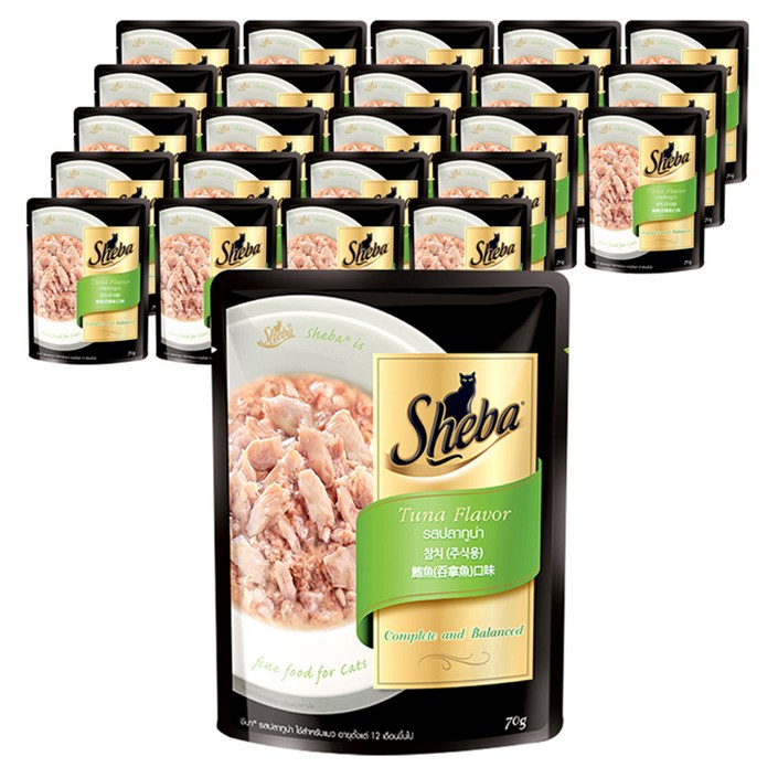 쉬바 1세이상 고양이 주식 파우치