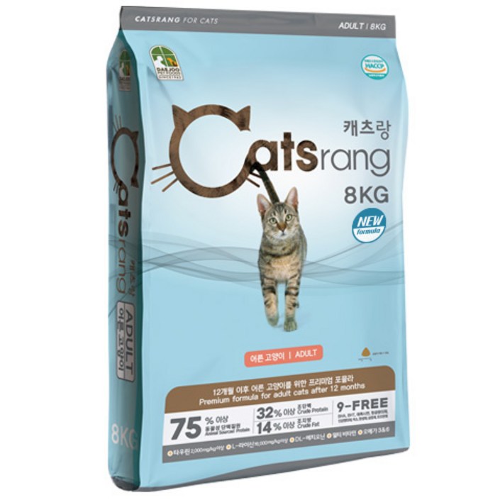 캐츠랑 어덜트 고양이 건식사료