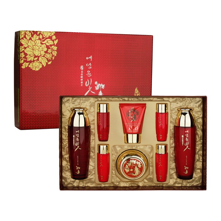 예담윤빛 홍삼 진율 여성 기초 4종 세트, 1세트