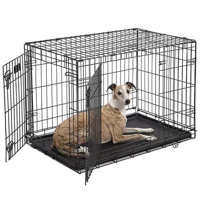 퍼피마인드 크롬 코팅 강아지 고급철장