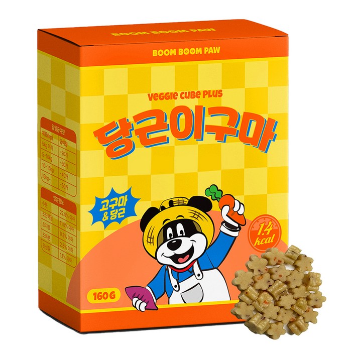 붐붐포 강아지 1.4kcal 미니 노즈워크 야채 트릿 붐붐포 강아지 1.4kcal 미니 노즈워크 야채 트릿