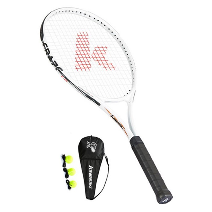 가와사키 테니스라켓 CRAZE K10  공 3p 세트