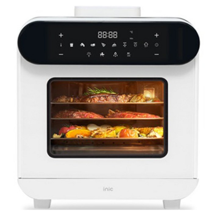 아이닉 올인원 스팀 에어프라이어, iSTA15, 화이트