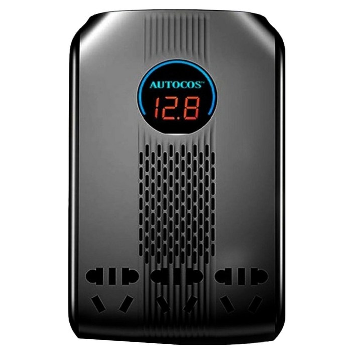 오토코스 차량용 300W 인버터 12V 24V 겸용 순수정현파 초고속충전기 220V 60Hz 변환기, 1개