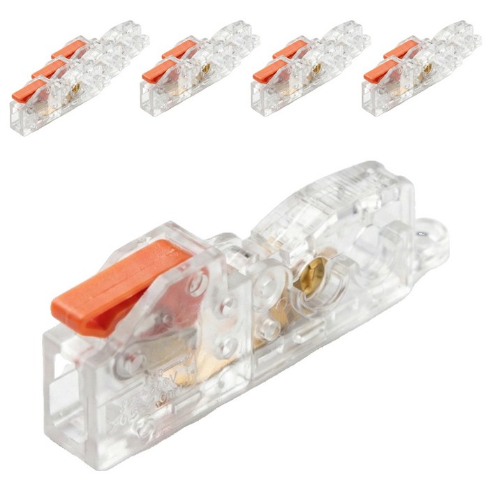 오토크루 무탈피 전선 분기 연결 T형 스카치락 커넥터 1입1출 B형