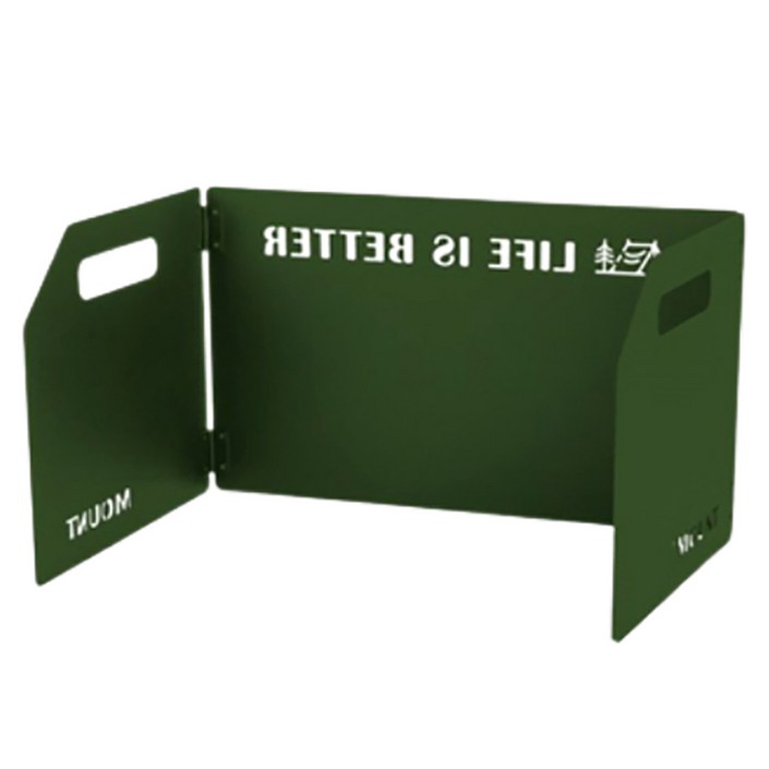 12라운드 휴대용 가스버너 바람막이 3단