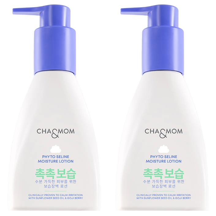 차앤맘 피토세린 모이스처 유아로션, 240ml, 2개