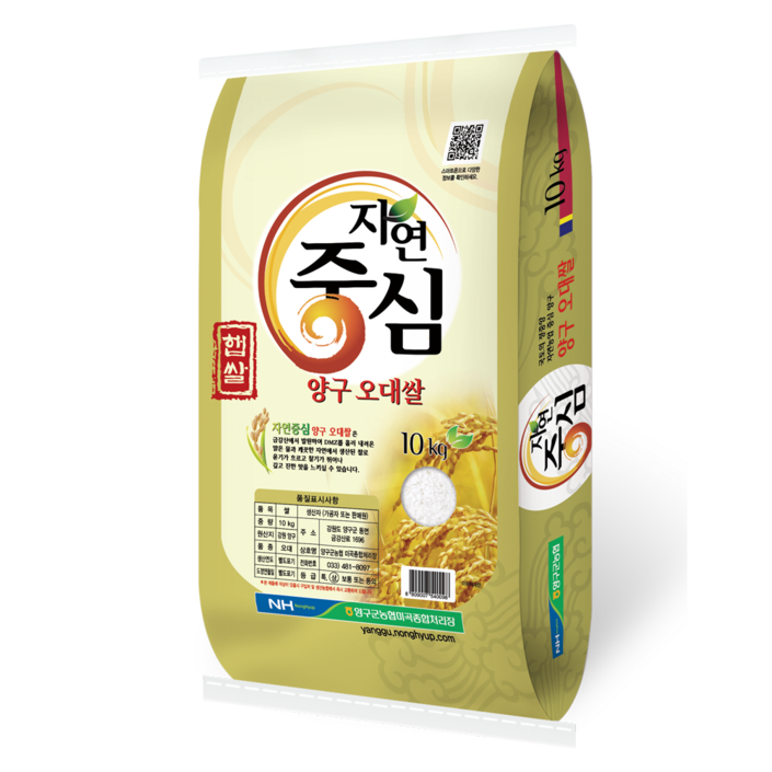 농협 자연중심 오대쌀 백미, 상등급, 1개, 10kg