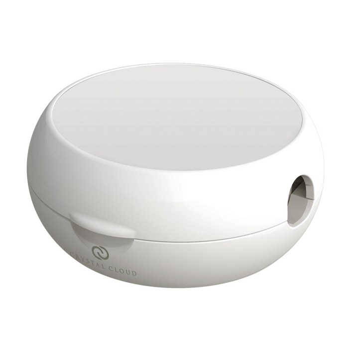 크리스탈클라우드 휴대용 UVC LED 여행 칫솔 살균기 CC-102, CC-102, 화이트