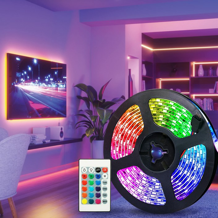 루아즈 LED 간접 줄조명 네온 스트립 무드등 4m 루아즈 LED 간접 줄조명 네온 스트립 무드등 4m