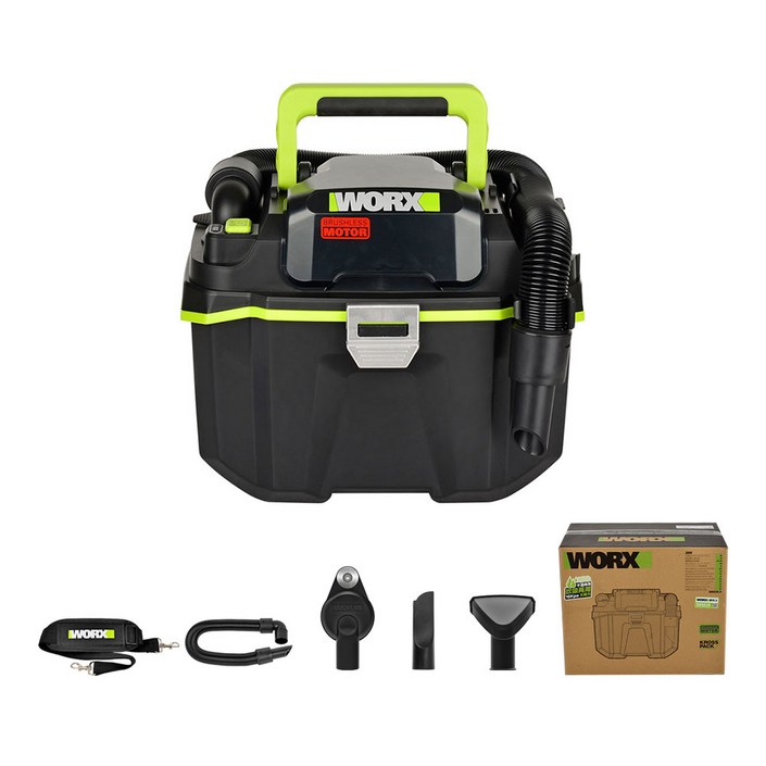 WORX 충전 청소기 20V WU036.9