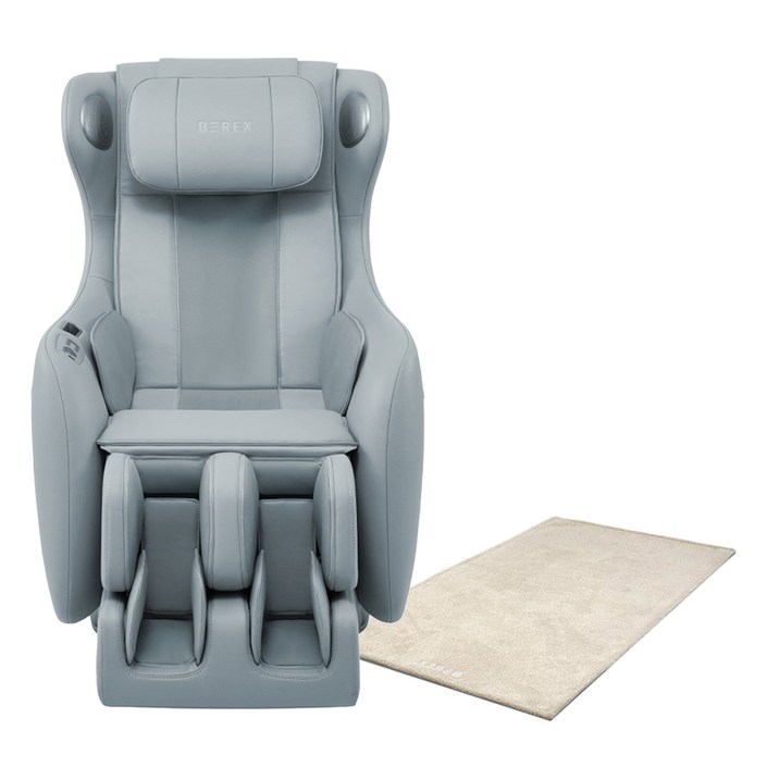 코웨이 비렉스 안마의자 마인플러스  러그 세트 방문설치, MCB02, 아틱 그레이