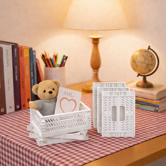 MF스토어 파스텔 접이식 선반 폴딩박스