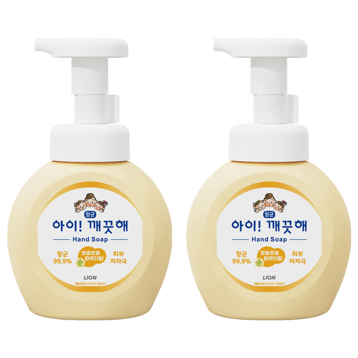 아이깨끗해 핸드워시 순 보송보송 파우더향