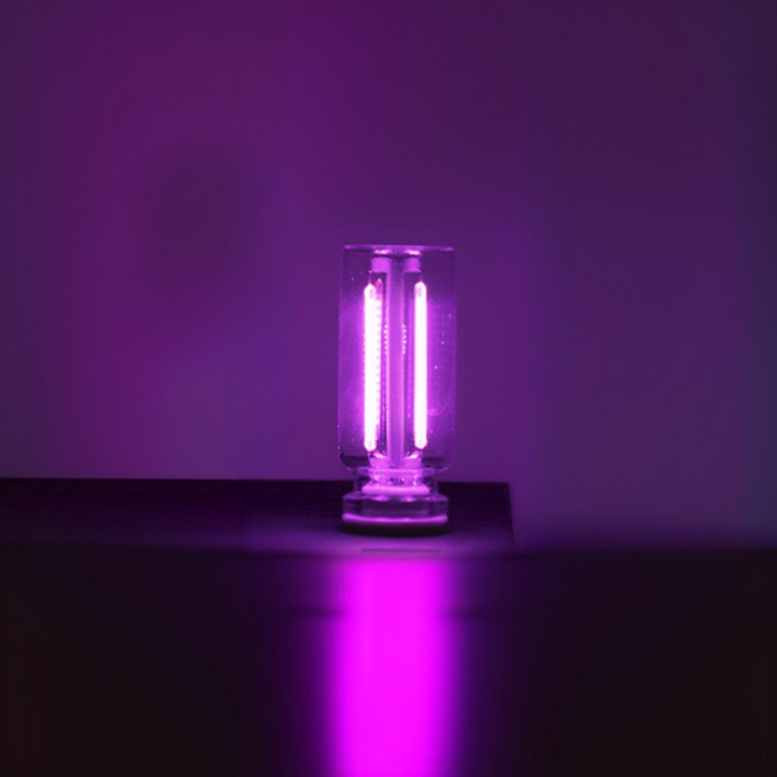 오토크루 차량용 LED 유리관 로멘틱 USB 무드등 AC-TL10
