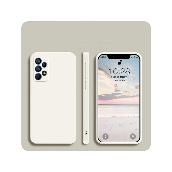 모아인 갤럭시 슬림 지문방지 매트 실리콘 휴대폰 케이스