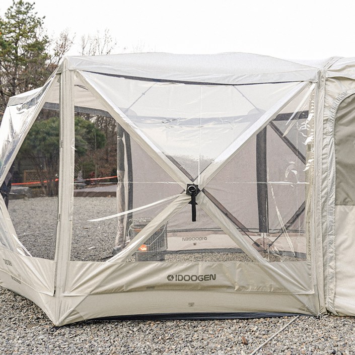 아이두젠 TPU 우레탄창 윈도우형 옥타곤 텐트