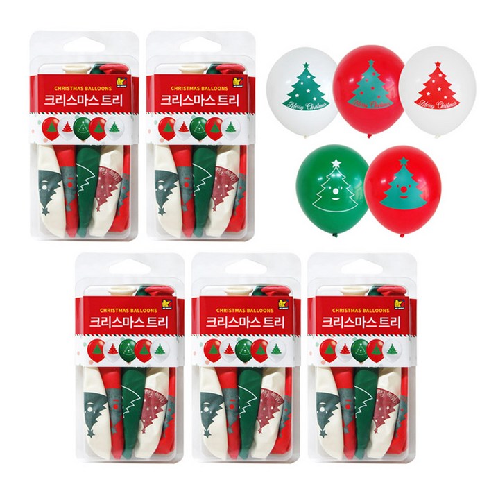 파티쇼 크리스마스 케이스 풍선