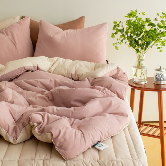 헬로우슬립 포옹 오가닉 순면 차렵이불 사계절용 세트