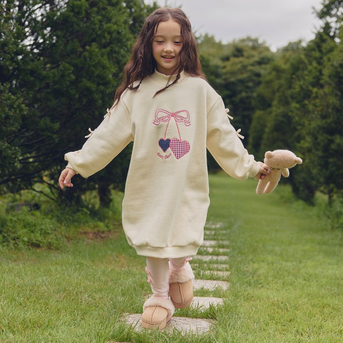 베베쥬 투투리본 원피스