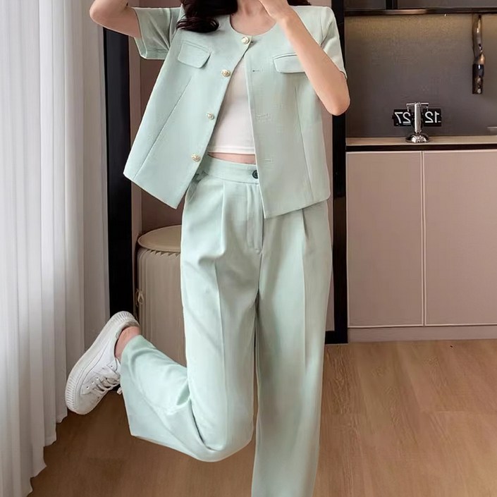 페이퍼먼츠 프라엘루 단정한 여름 정장세트 10734