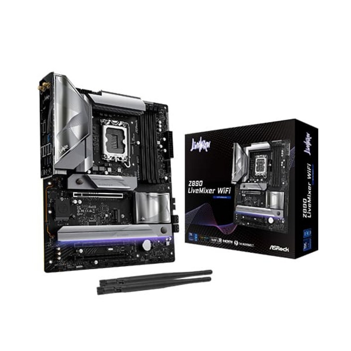 ASRock Z890 LiveMixer WiFi 인텍앤컴퍼니, 단품 ASRock Z890 LiveMixer WiFi 인텍앤컴퍼니, 단품
