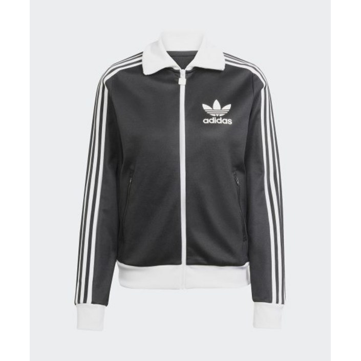 adidas 베켄바우어 트랙탑  블랙화이트 HZ3743