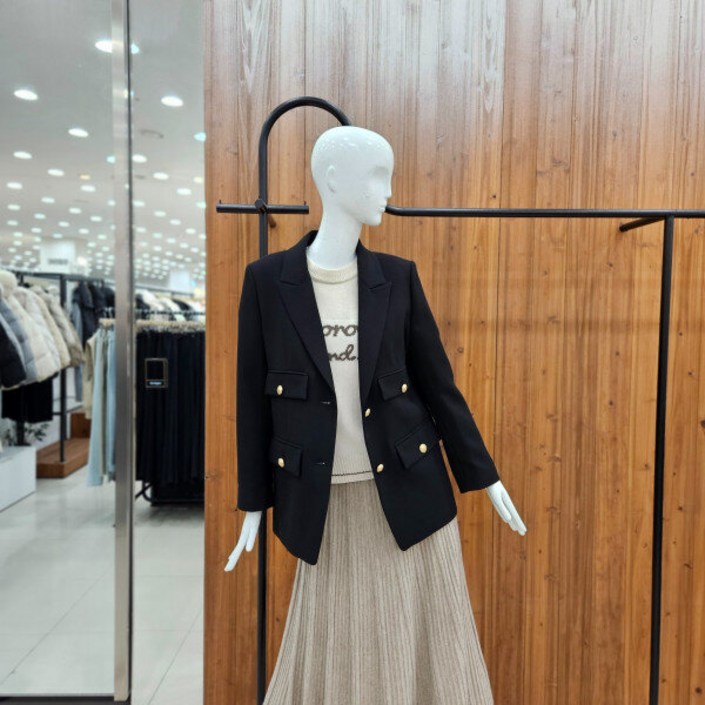 지컷 지컷 피크트 라펠 이지 싱글 자켓 7224410600DJ