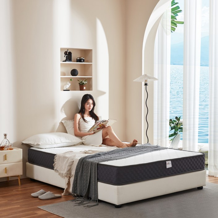 KURUA 매트리스 침대 독립스프링 매트리스 간단한 설치, 200mm