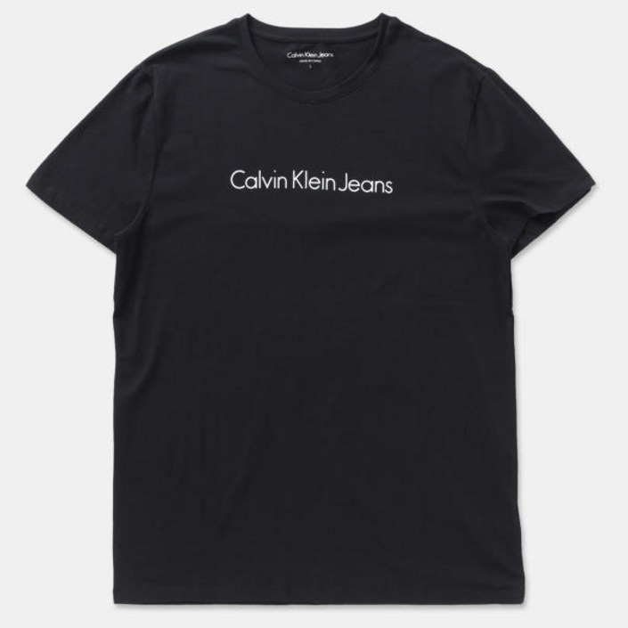 [캘빈클라인진] 공용 Calvin Klein Jeans 로고 반팔티 4AOKC88 6439894805