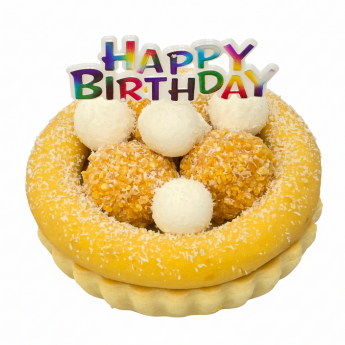 독특 수제간식 강아지케이크 치킨치즈볼 타르트 케이크 사이즈선택 대소 해피벌스데이픽포함