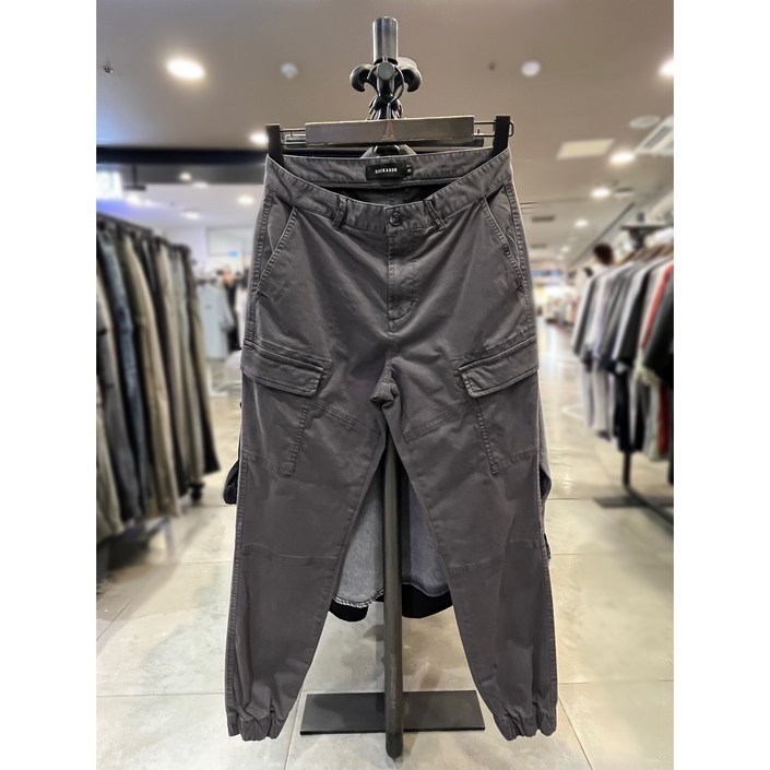 버커루 남성 32수 가먼트다잉 카고 조거 팬츠 B245PT270P_NC 중앙로역점