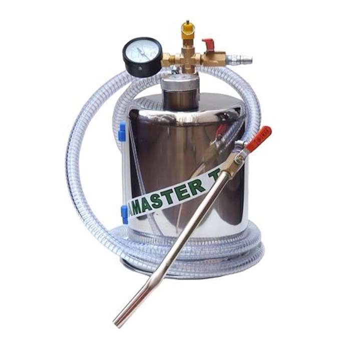 WIZ 스텐인리스 오일주입기 4리터