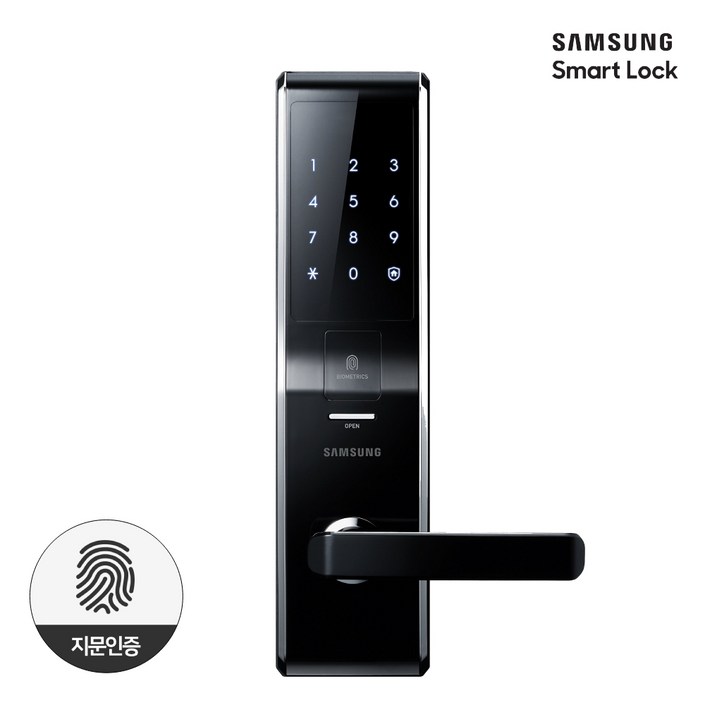 삼성 로고 SHSH700 지문인식 디지털도어락 현관문 번호키 한정수량